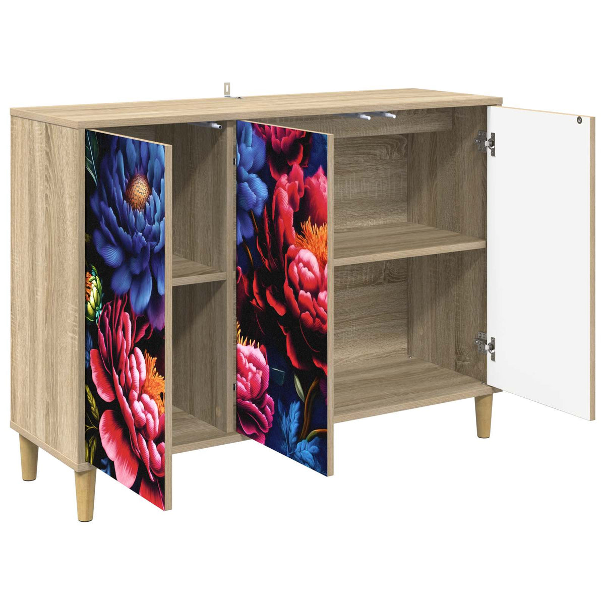 Kreveta KIEL Sonoma 102 x 33 x 75 cm Konstruirano drvo