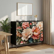 Kreveta BORNE Crni hrast 102 x 33 x 76 cm Konstruirano drvo