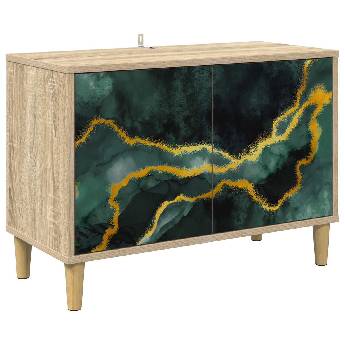 TV ormar WIJHE 69 x 33 x 50 cm Sonoma Konstruirano drvo
