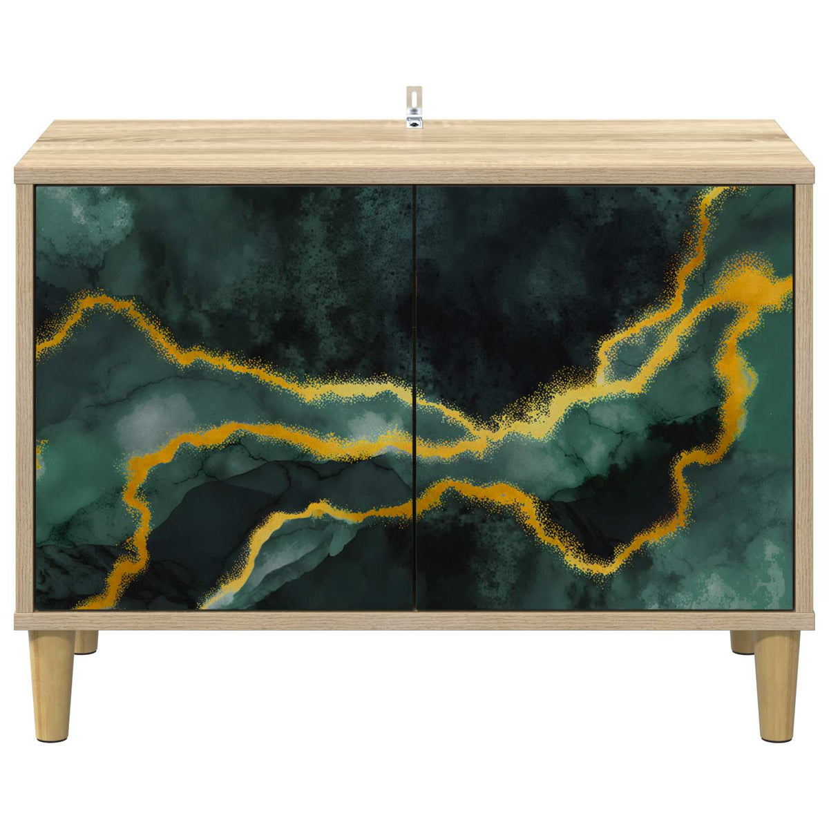 TV ormar WIJHE 69 x 33 x 50 cm Sonoma Konstruirano drvo