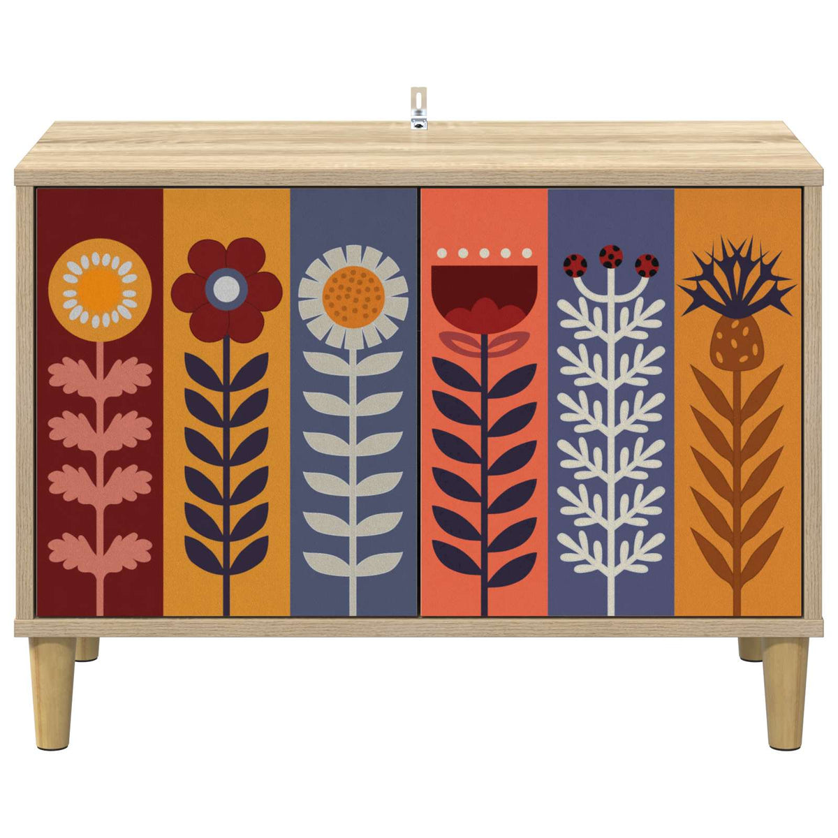 TV ormar ESSEN 69 x 33 x 50 cm Sonoma Konstruirano drvo