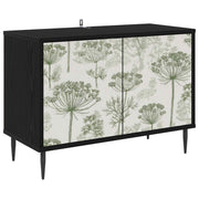 TV ormar GOTHA 69 x 33 x 50,5 cm Crni hrast Konstruirano drvo