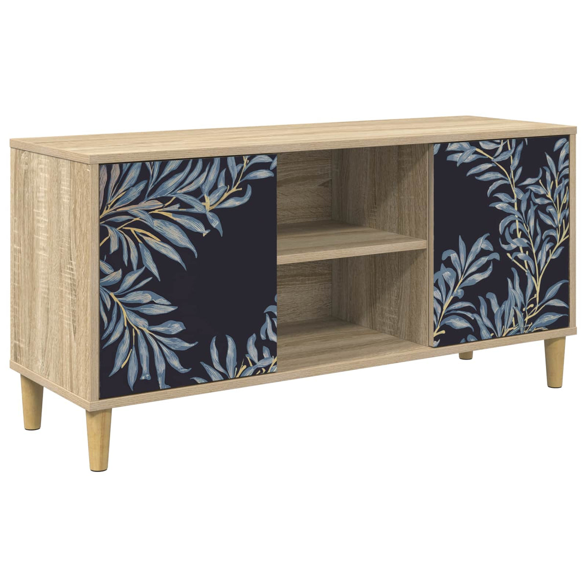 TV ormar DOKKUM 102 x 33 x 50 cm Sonoma Konstruirano drvo