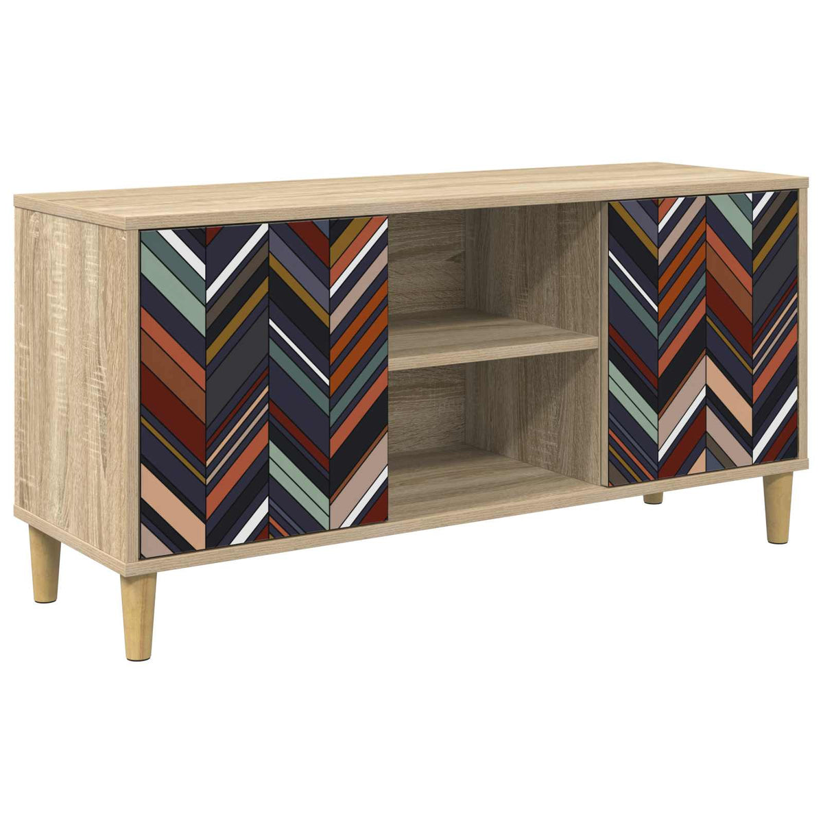 TV ormar OMMEN 102 x 33 x 50 cm Sonoma Konstruirano drvo