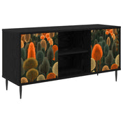 TV ormar ZAANDAM 102 x 33 x 51 cm Crni hrast Konstruirano drvo