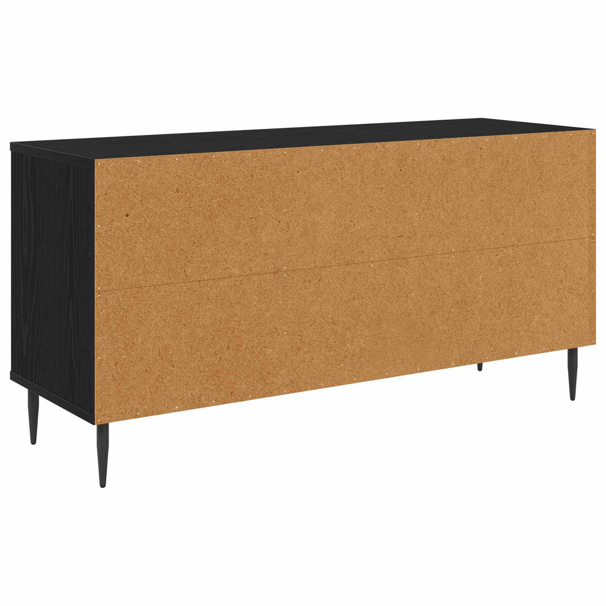 TV ormar AACHEN 102 x 33 x 51 cm Crni hrast Konstruirano drvo