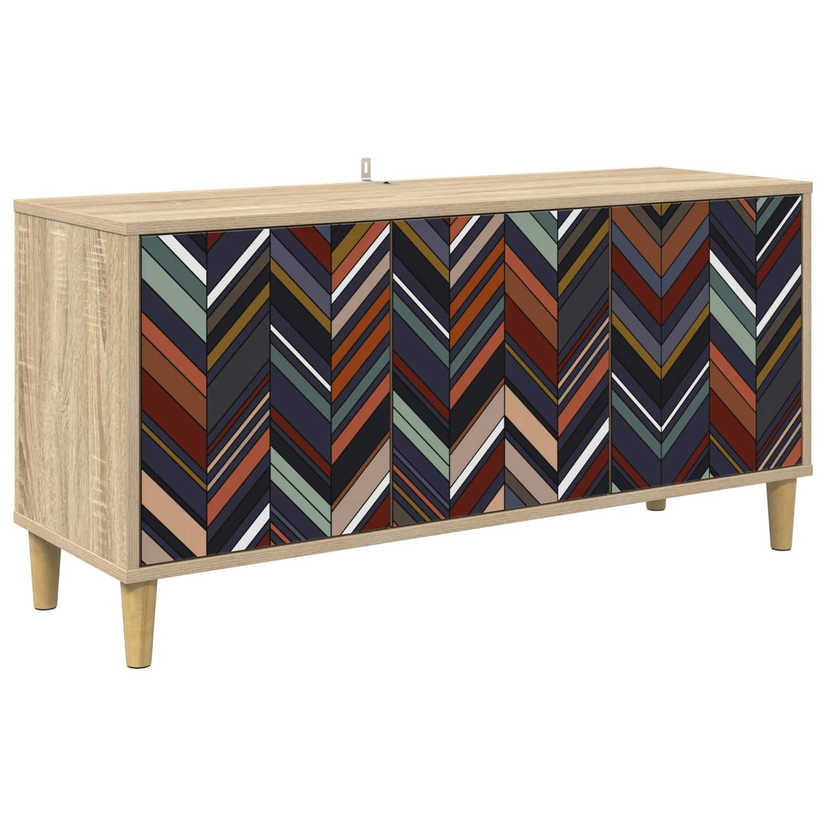 TV ormar OMMEN 102 x 33 x 50 cm Sonoma Konstruirano drvo