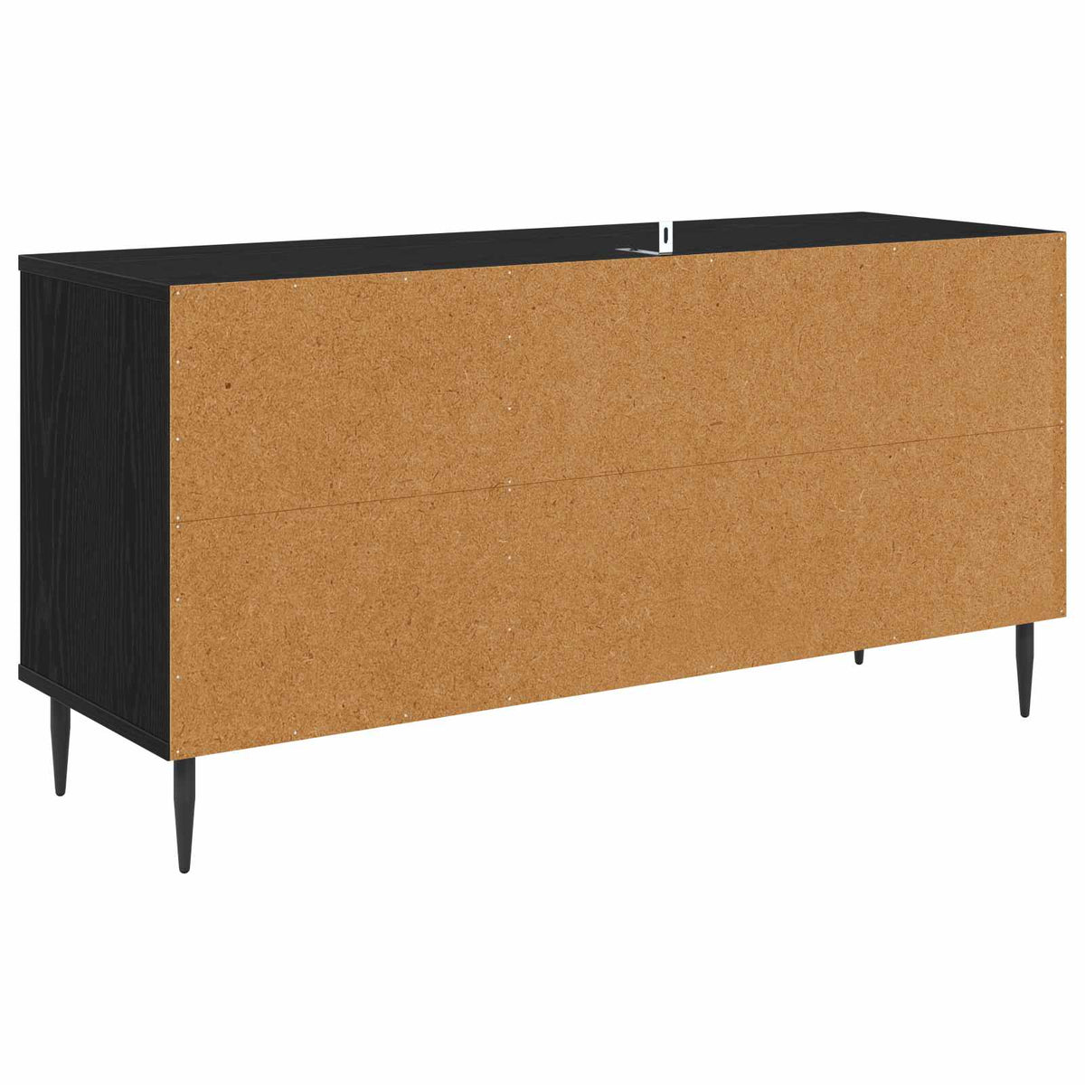 TV ormar WIJHE 102 x 33 x 51 cm Crni hrast Konstruirano drvo