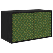 TV ormar za montažu na zid GELEEN 69 x 33 x 40 cm Crni hrast