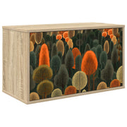 TV ormar za montažu na zid ZAANDAM 69 x 33 x 40 cm Hrast sonoma