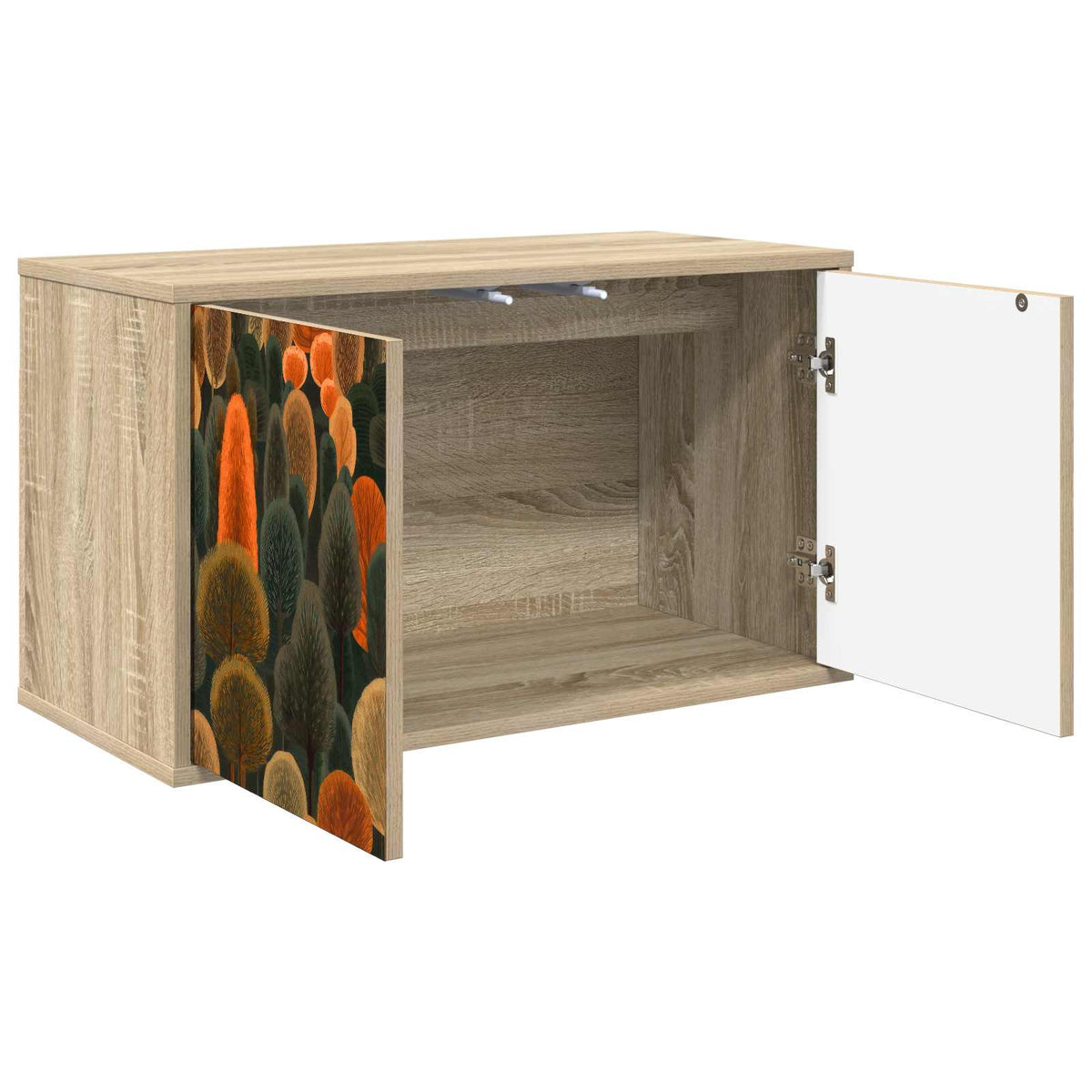 TV ormar za montažu na zid ZAANDAM 69 x 33 x 40 cm Hrast sonoma