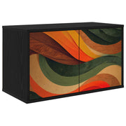 TV ormar za montažu na zid BONN 69 x 33 x 40 cm Crni hrast