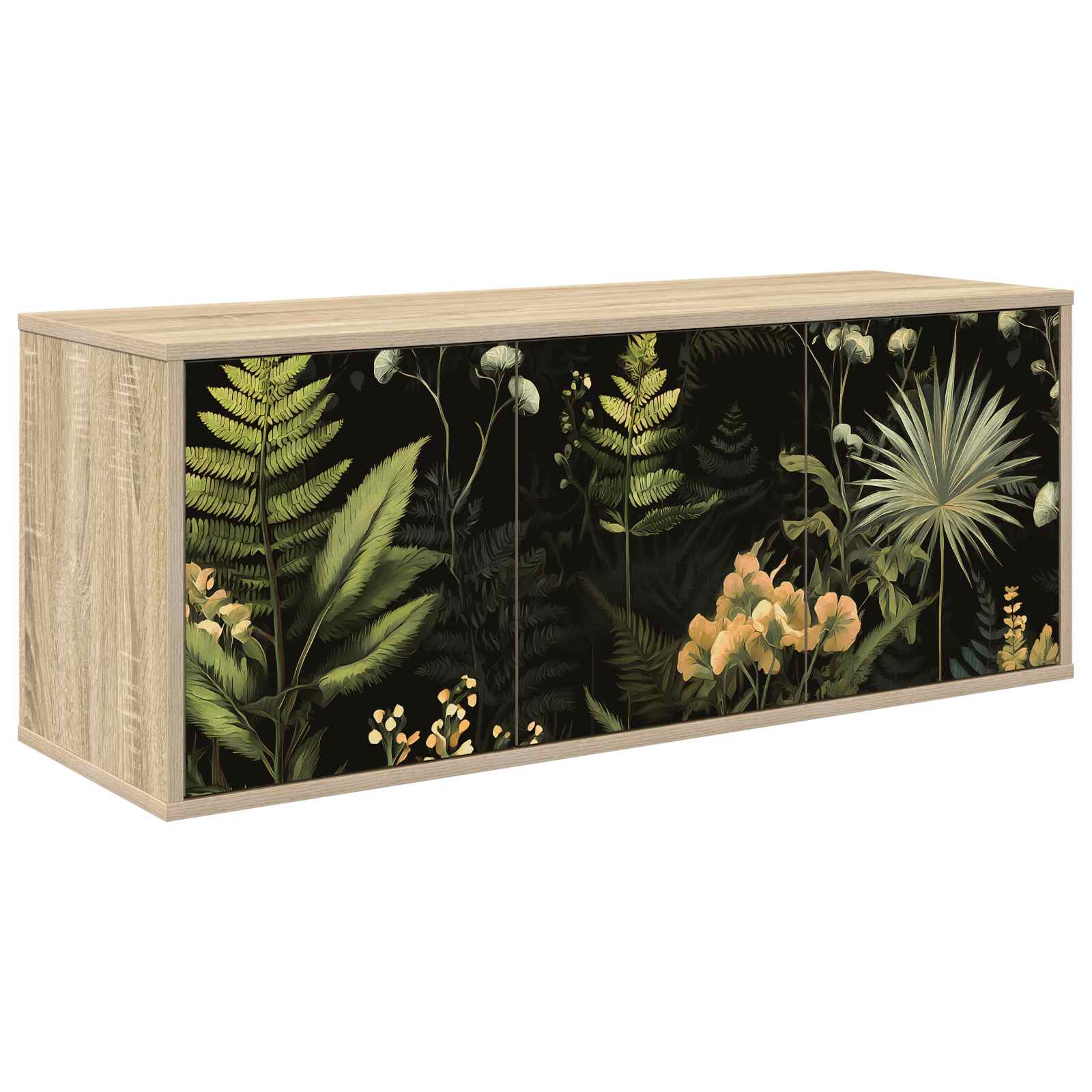 TV ormar za montažu na zid RHENEN 102 x 33 x 40 cm Hrast sonoma