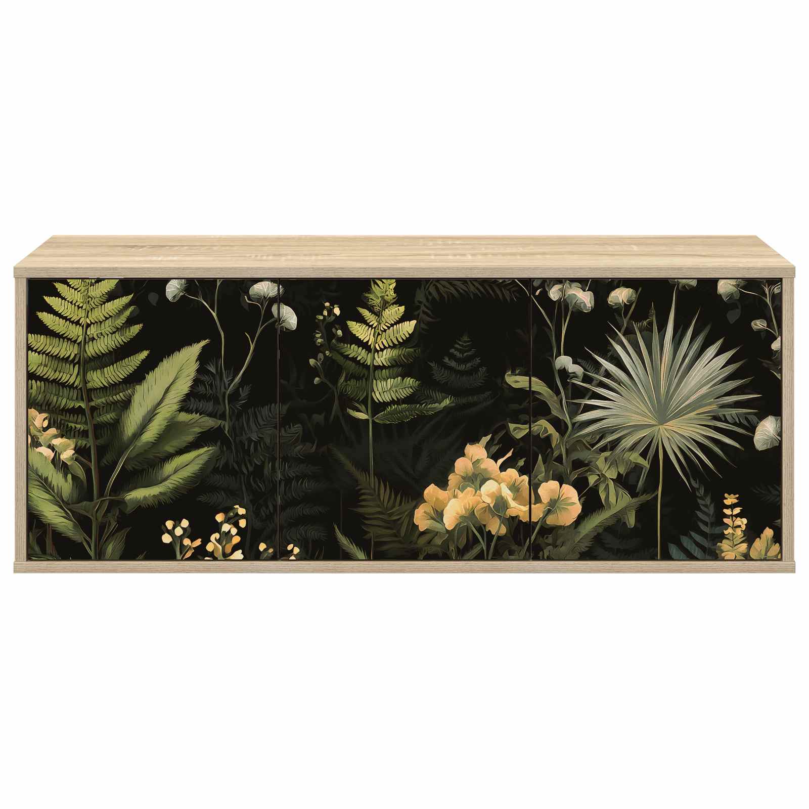 TV ormar za montažu na zid RHENEN 102 x 33 x 40 cm Hrast sonoma