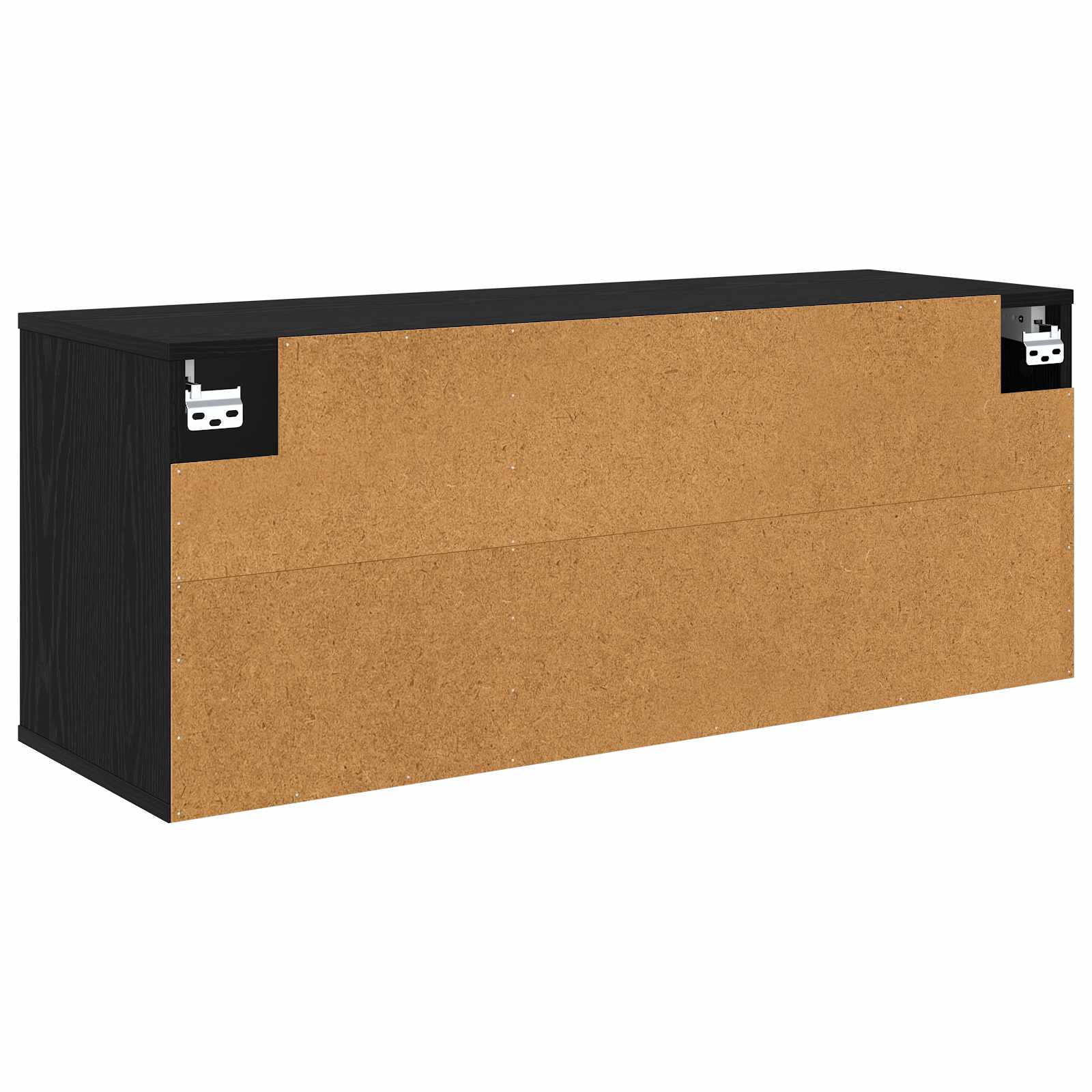 TV ormar za montažu na zid ELBURG 102 x 33 x 40 cm Crni hrast