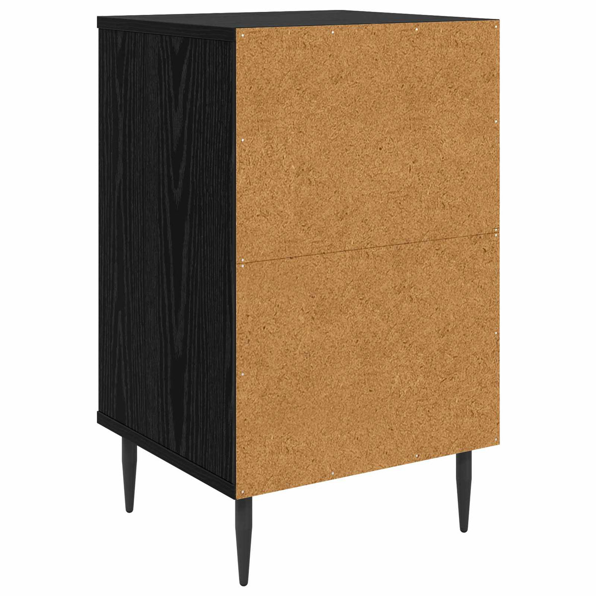 Noćni ormar LOCHEM Crni hrast 36 x 33 x 61 cm Konstruirano drvo