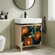 Kupaonski ormar LOCHEM Sonoma 60 x 40 x 60 cm Konstruirano drvo
