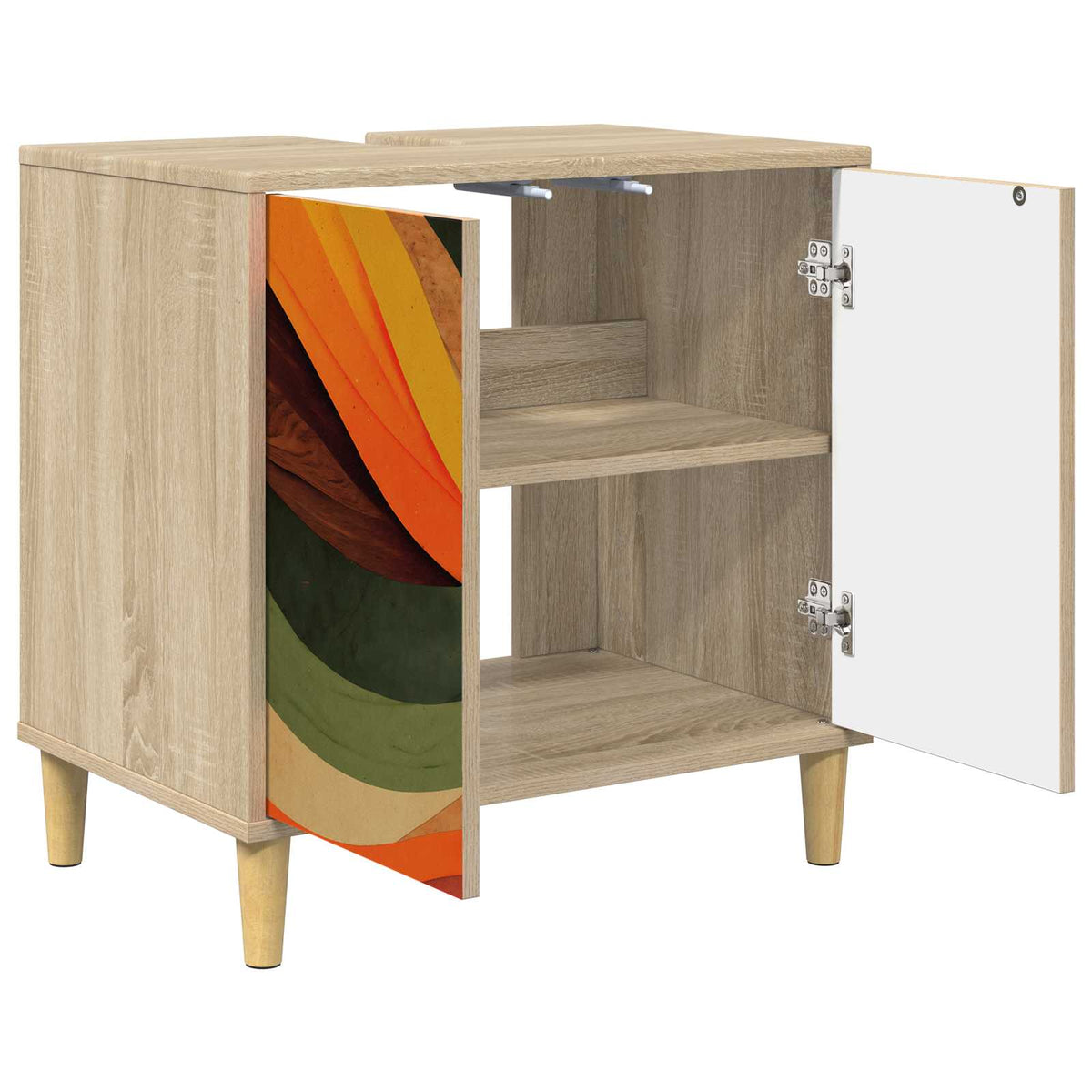 Kupaonski ormar BONN Sonoma 60 x 40 x 60 cm Konstruirano drvo