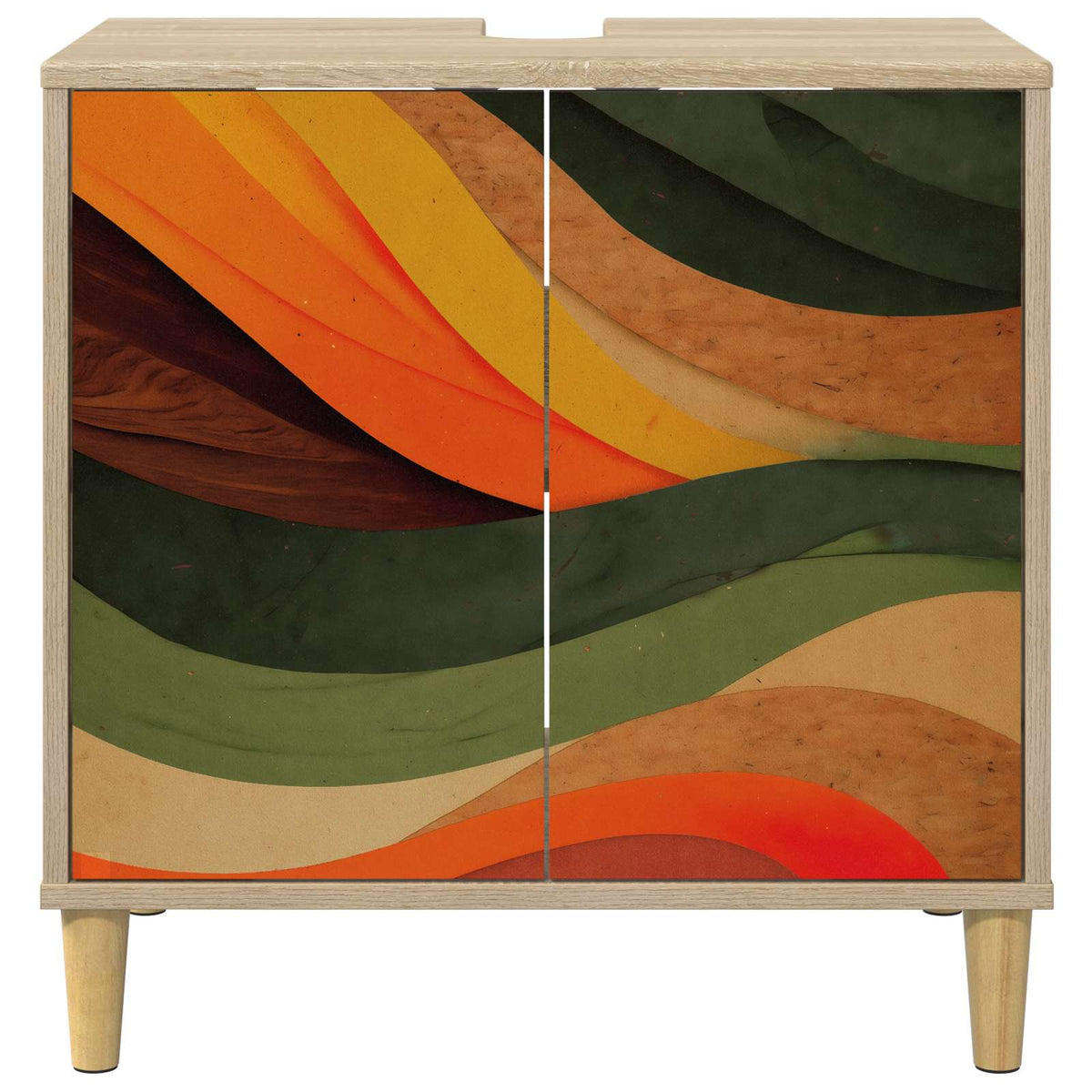 Kupaonski ormar BONN Sonoma 60 x 40 x 60 cm Konstruirano drvo