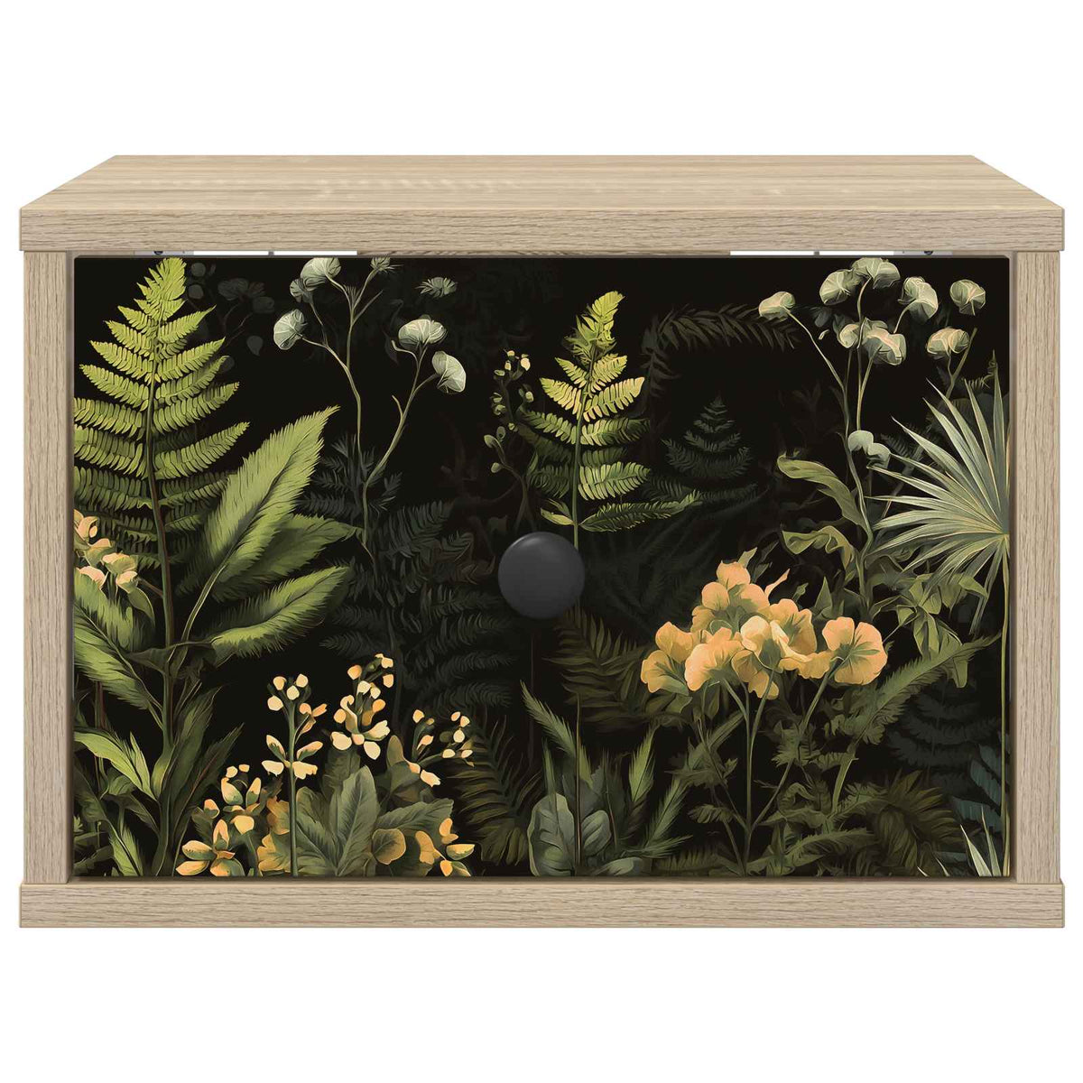 Wall-mounted noćni ormarić RHENEN Hrast sonoma 36 x 33 x 25 cm