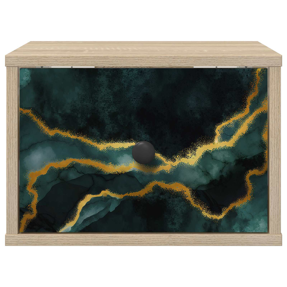 Wall-mounted noćni ormarić WIJHE Hrast sonoma 36 x 33 x 25 cm