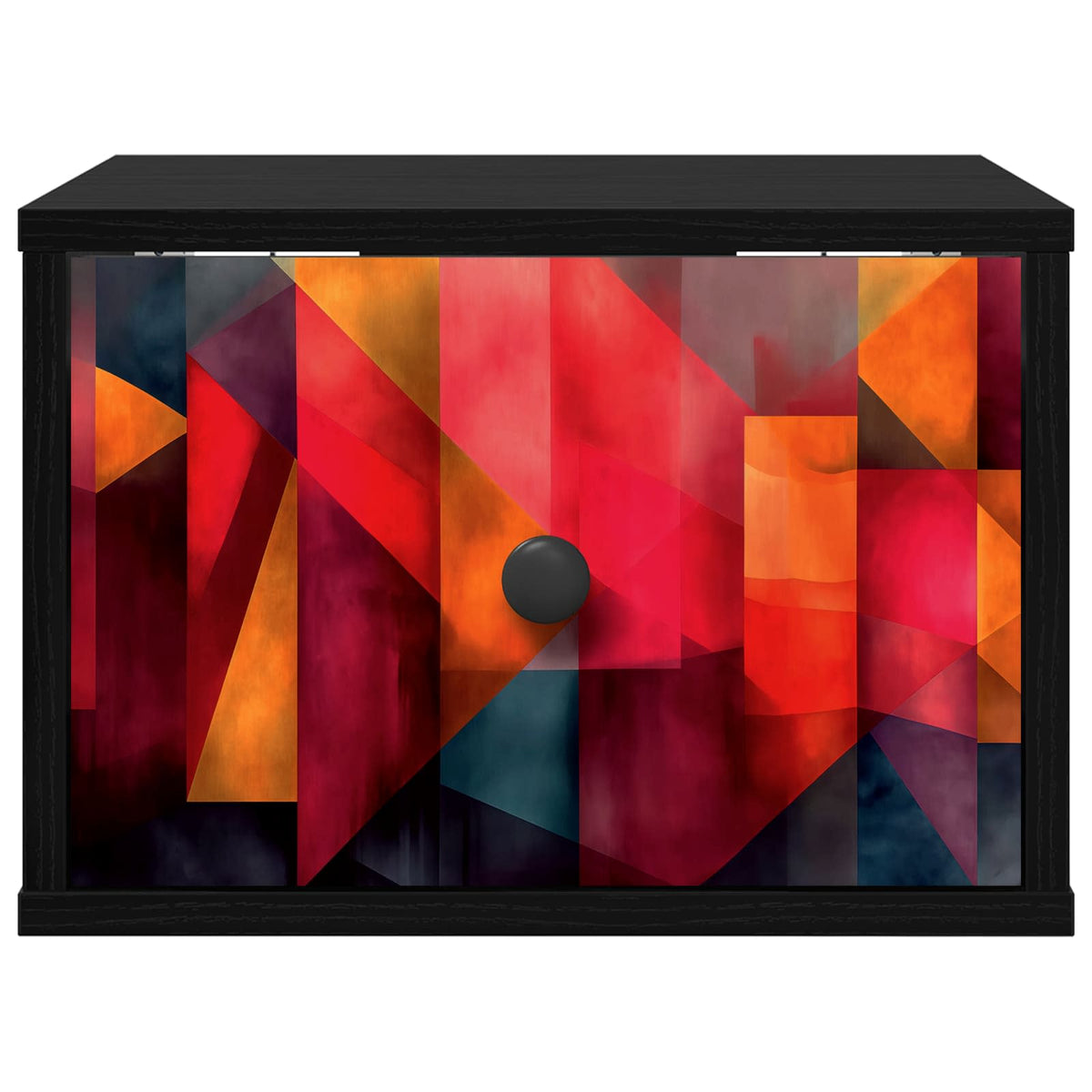 Wall-mounted noćni ormarić HEESCH Crni hrast 36 x 33 x 25 cm