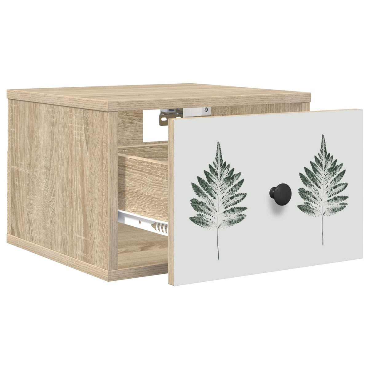 Wall-mounted noćni ormarić HANAU Hrast sonoma 36 x 33 x 25 cm