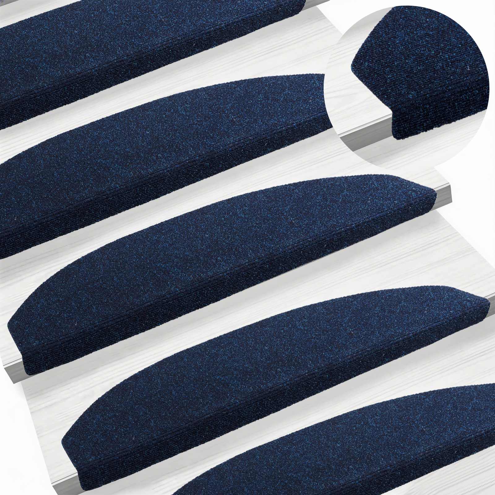 Samoljepljivi stepenasti ulošci Polukružni 15 pcs Mornarska