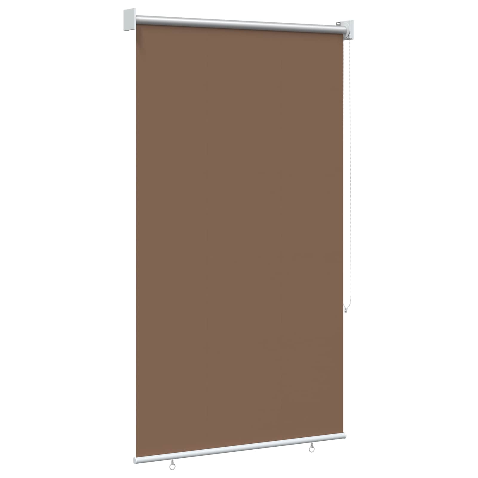 Roleta zaštita od UV zračenja Sivosmeđa 60 x 140 cm Poliester