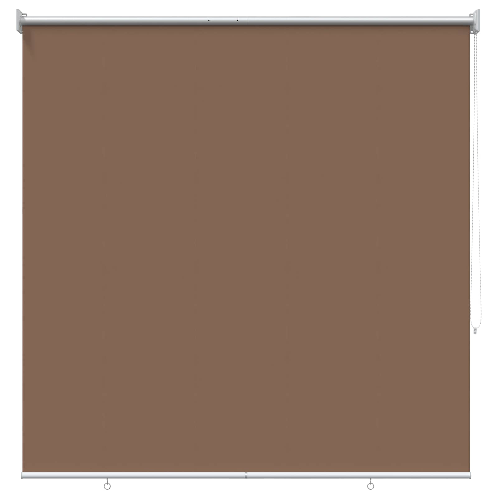 Roleta zaštita od UV zračenja Sivosmeđa 120 x 140 cm Poliester