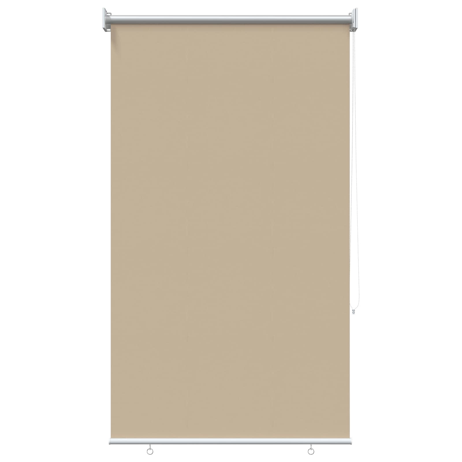 Rolo zavjesa za vanjsku uporabu s UV zaštitom Bež 100 x 140 cm
