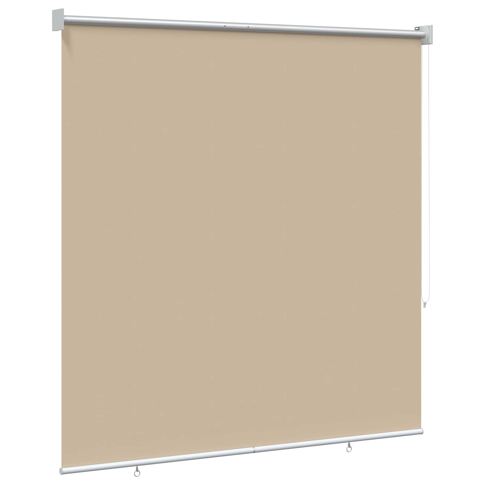 Rolo zavjesa za vanjsku uporabu s UV zaštitom Bež 140 x 140 cm