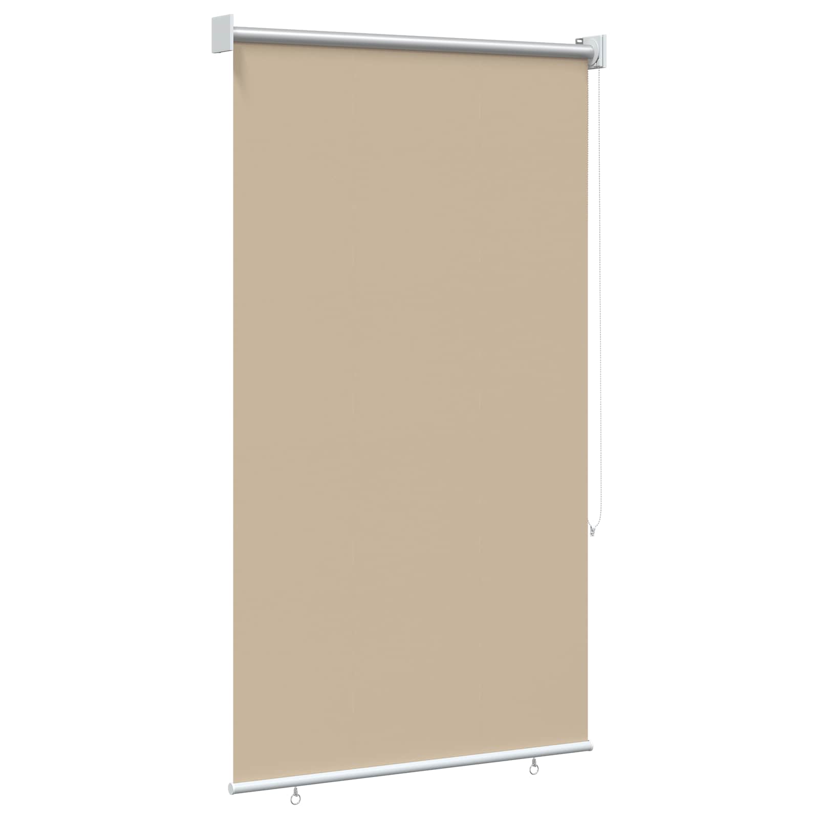 Rolo zavjesa za vanjsku uporabu s UV zaštitom Bež 80 x 230 cm