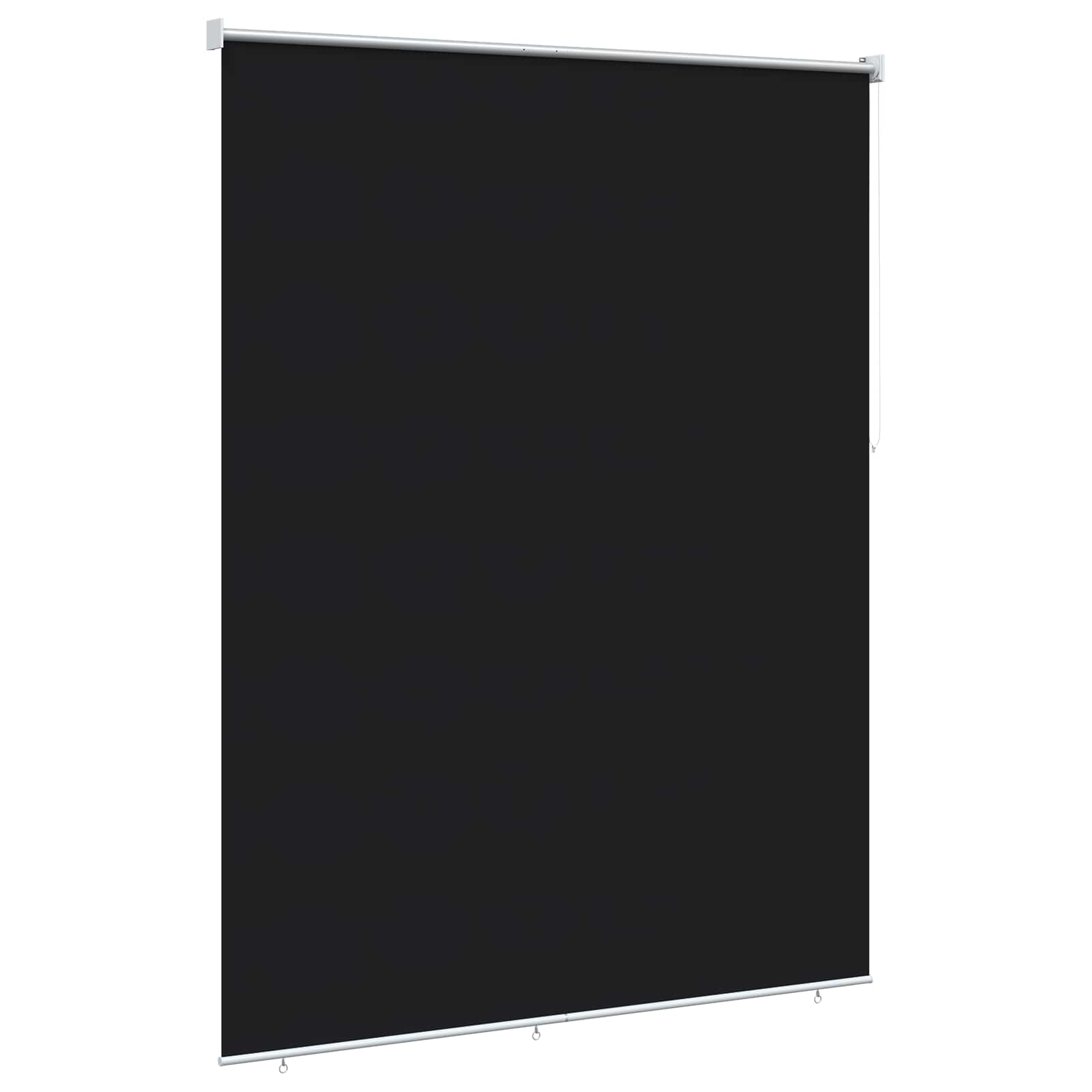 Rolo zavjesa za vanjsku uporabu s UV zaštitom Crna 200 x 140 cm