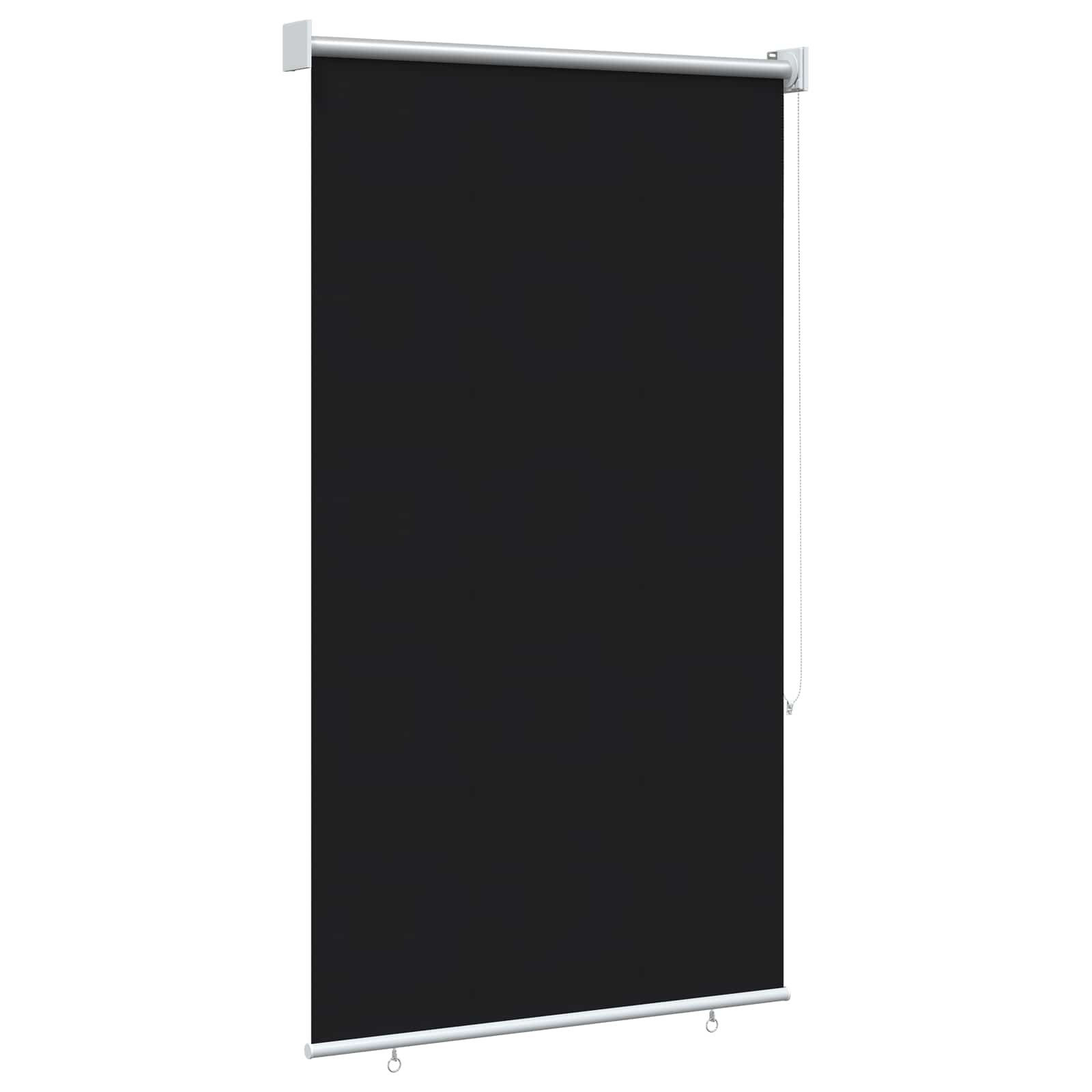 Roleta zaštita od UV zračenja Crna 80 x 230 cm Poliester