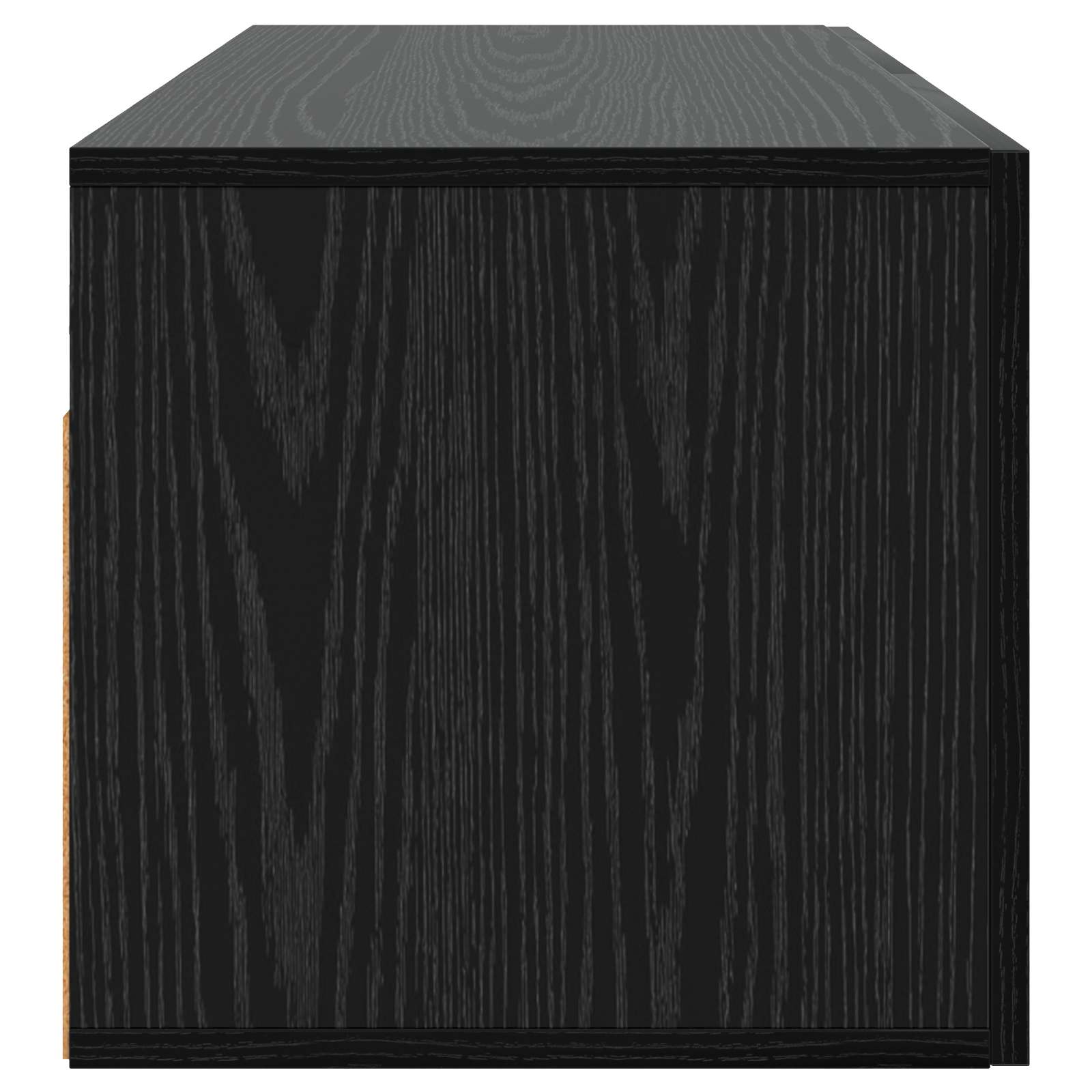 Ormar za Zid Zidna montaža Crni hrast 80 x 36,5 x 35 cm