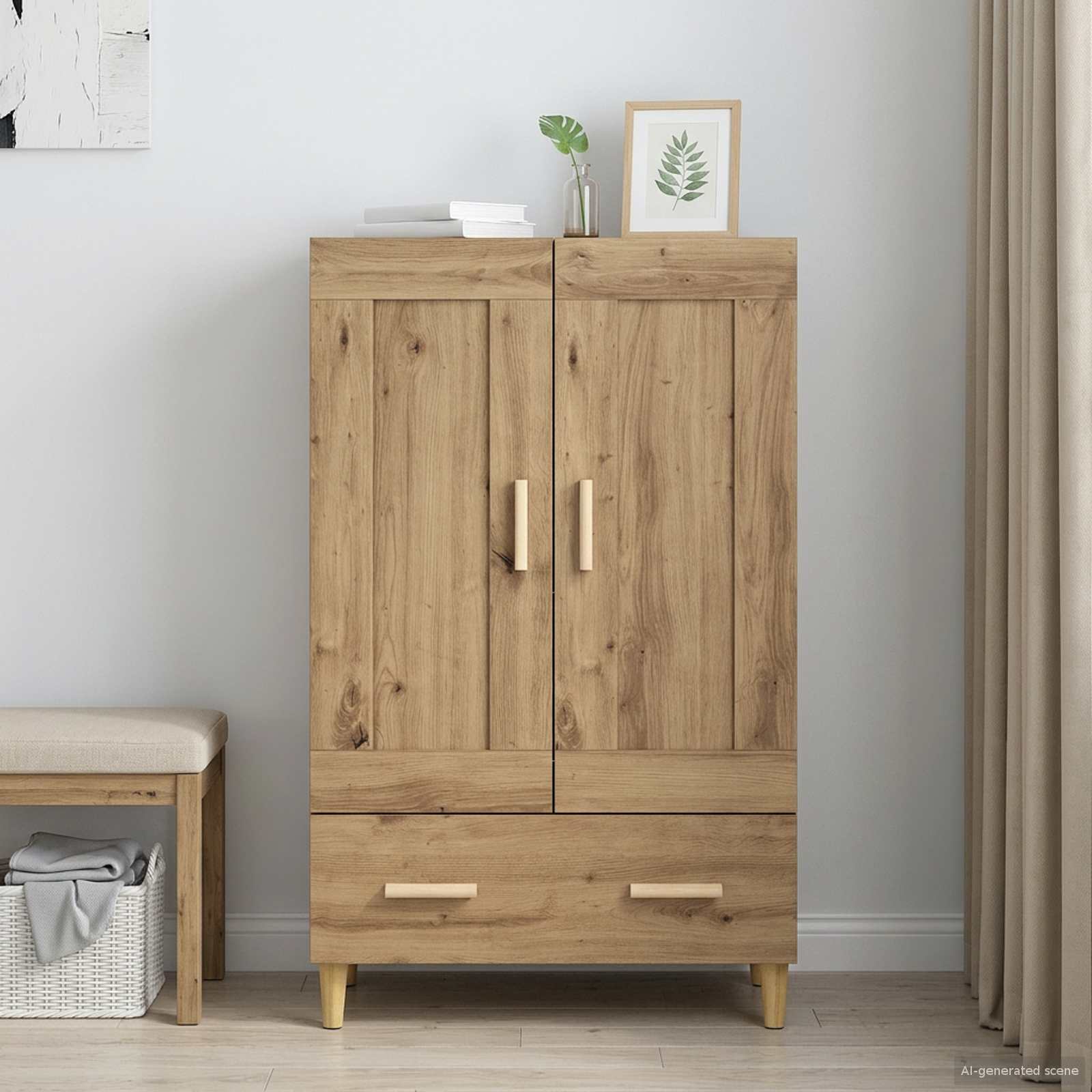 Highboard Hrast artisan 70 x 31 x 115 cm Konstruirano drvo