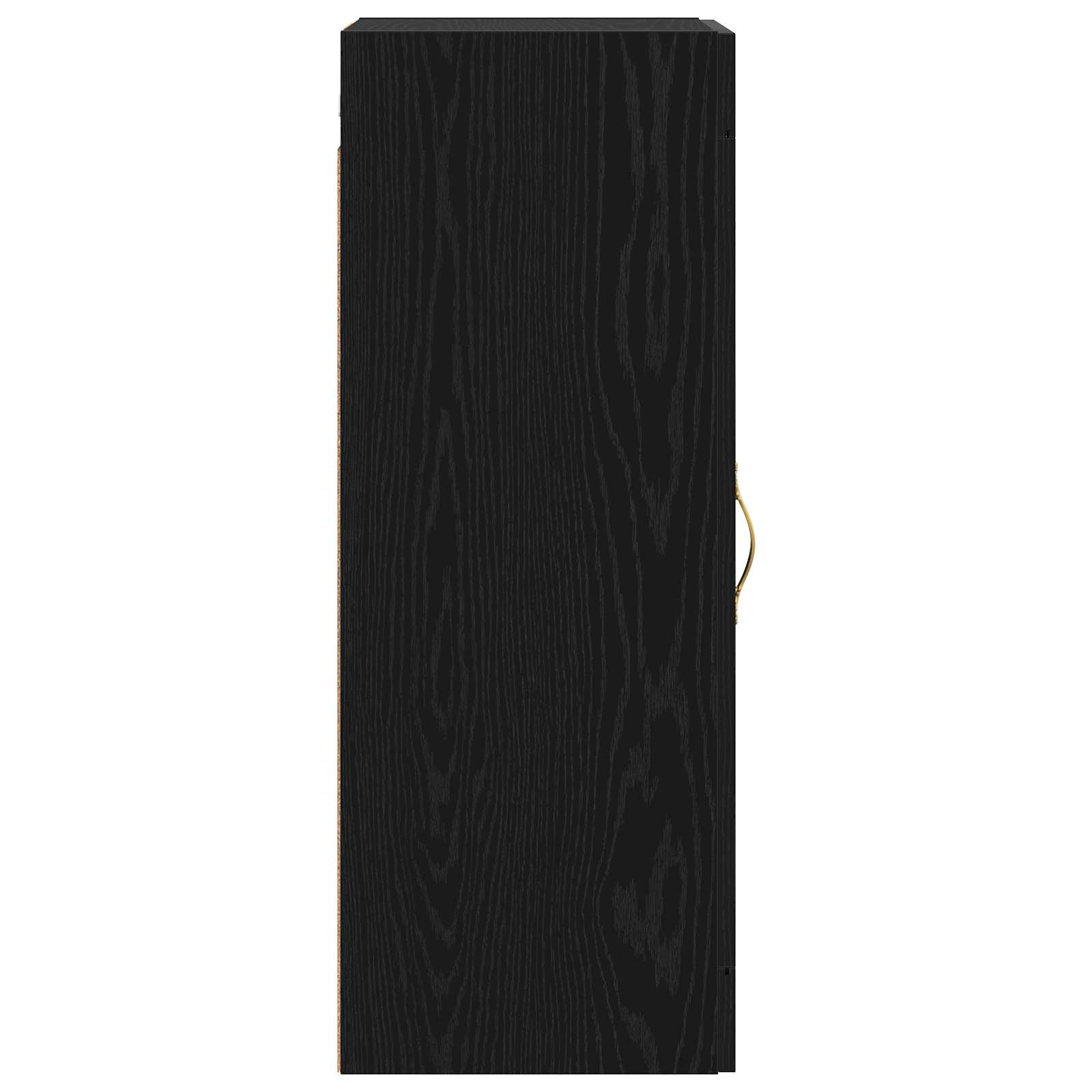 Ormar za Zid Crni hrast 34,5 x 34 x 90 cm Konstruirano drvo