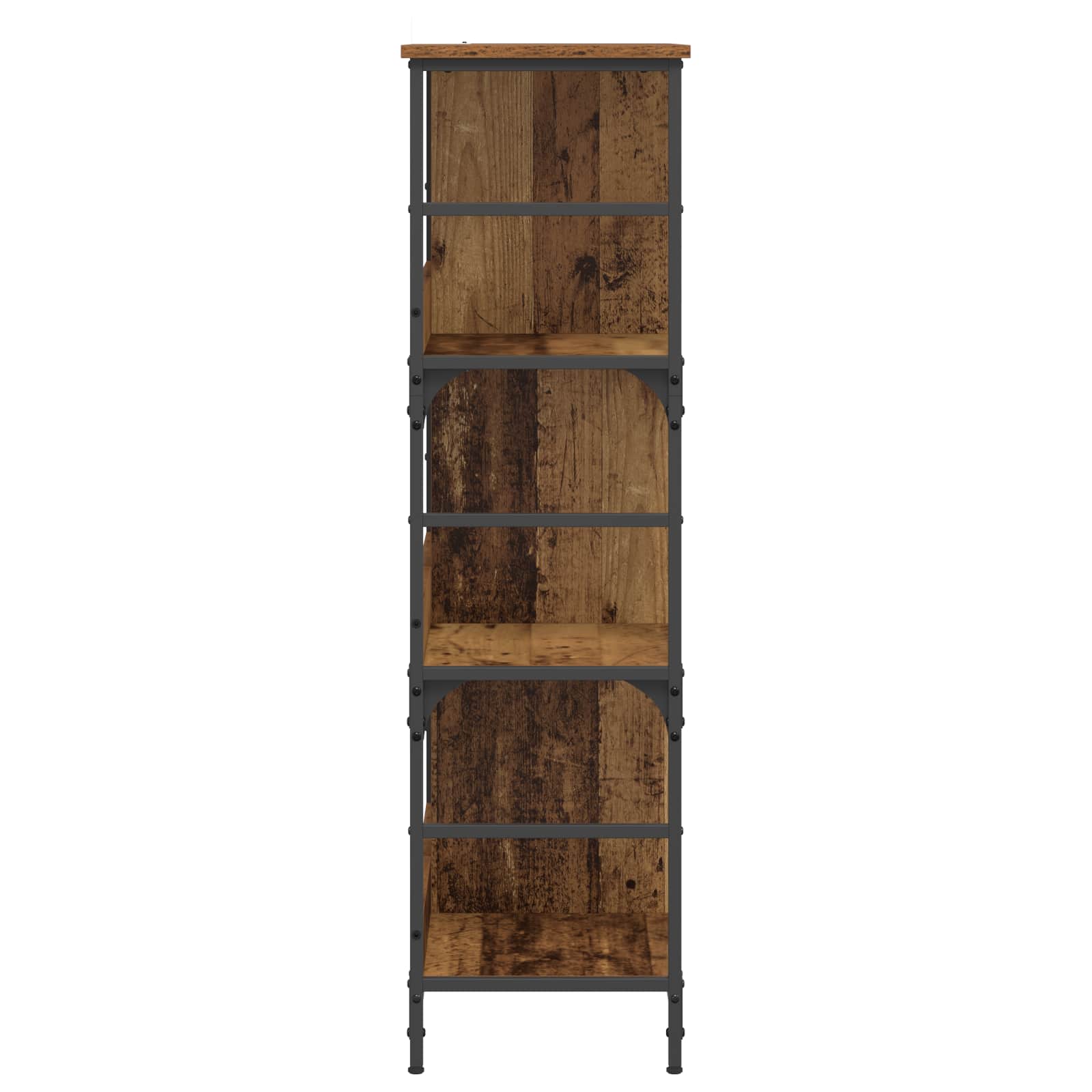 Polica Staro drvo 78,5 x 33 x 117,5 cm metal PB