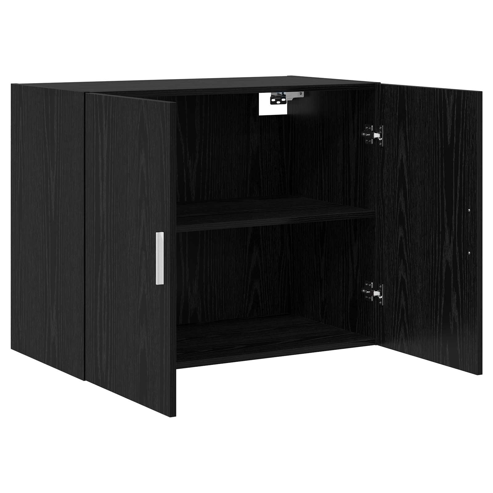 Ormar za Zid Crni hrast 80 x 42,5 x 64 cm Konstruirano drvo