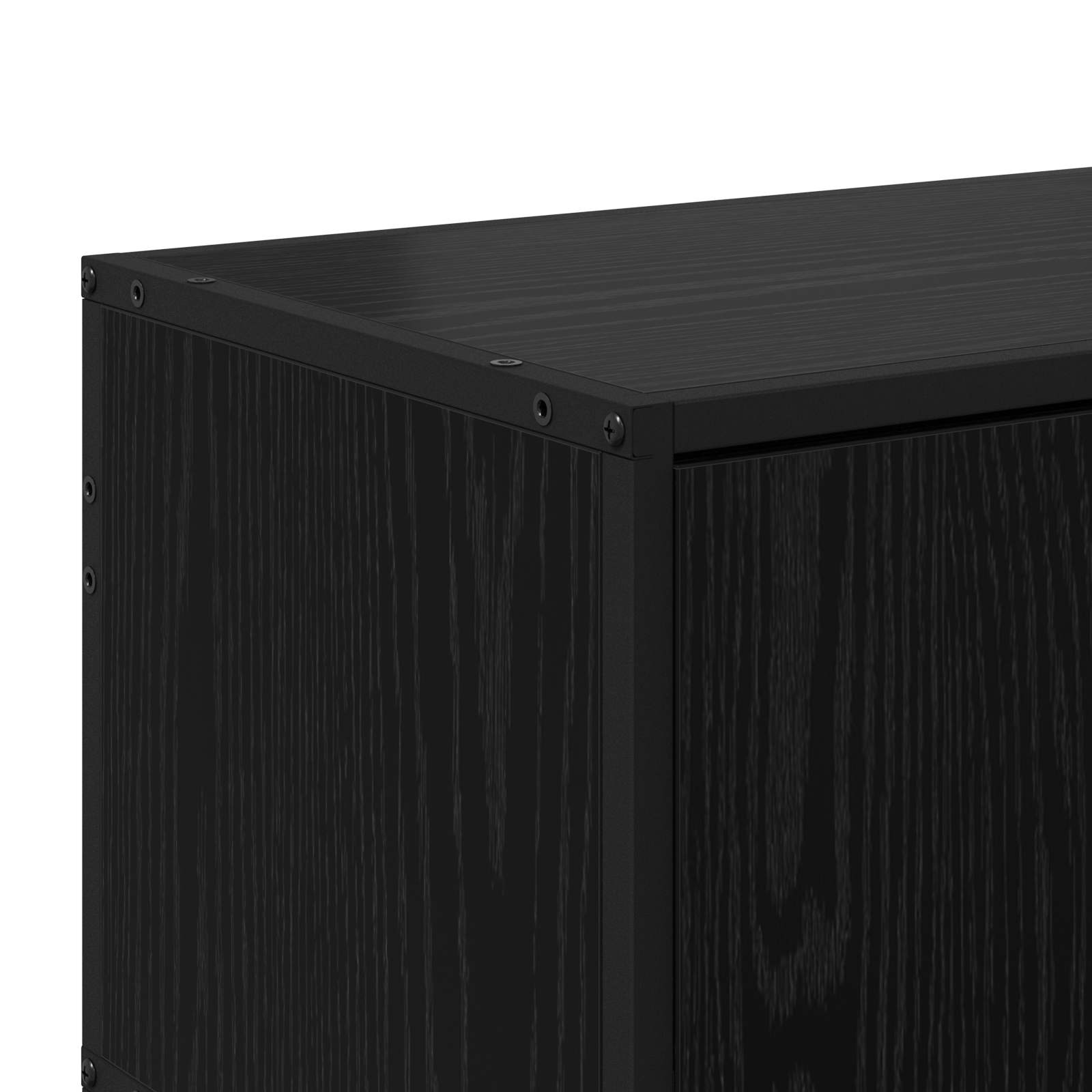 TV ormar 80 x 34,5 x 40 cm Crni hrast Konstruirano drvo