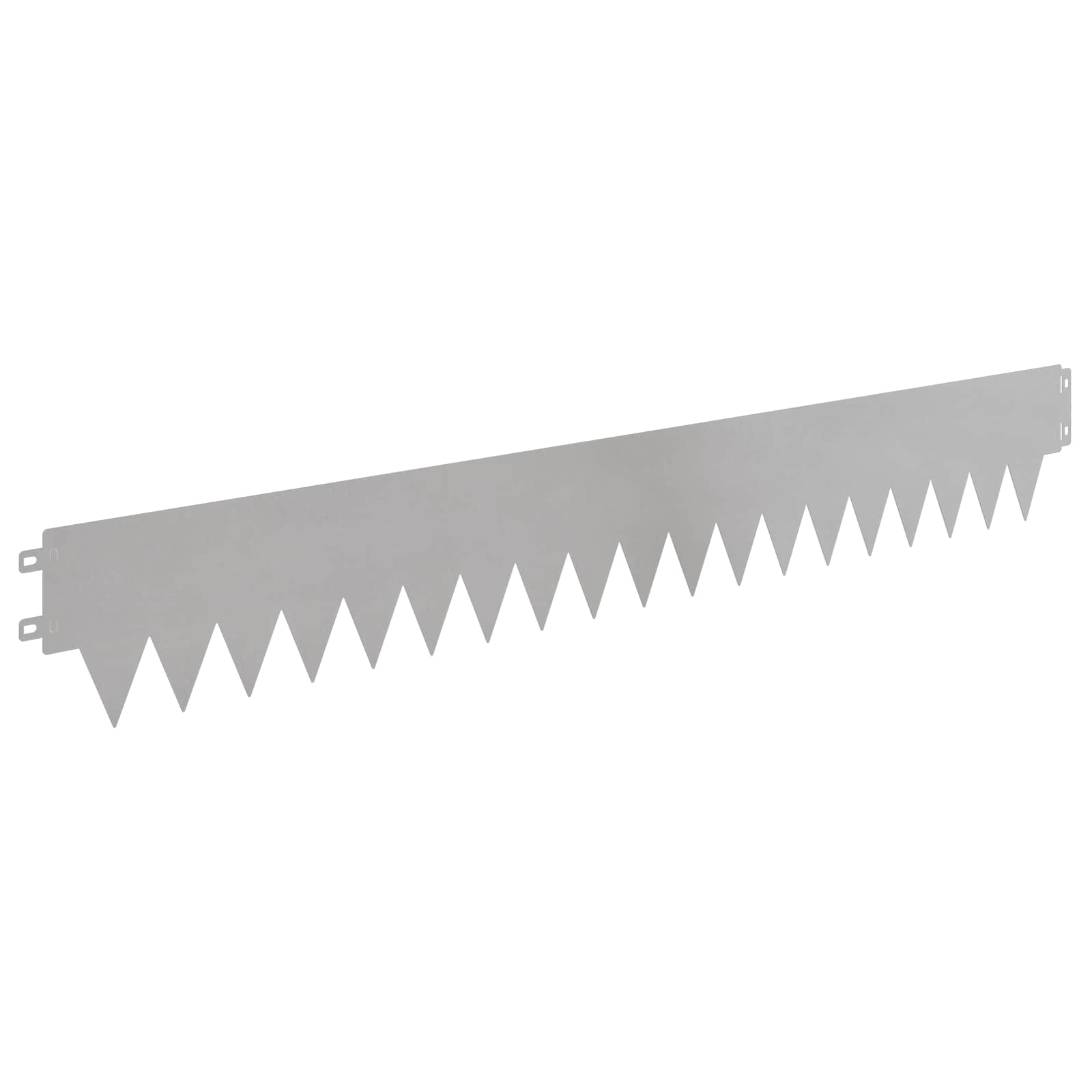 Ograda oko Travnjaka 10 pcs 103 x 15 cm metal Srebrna
