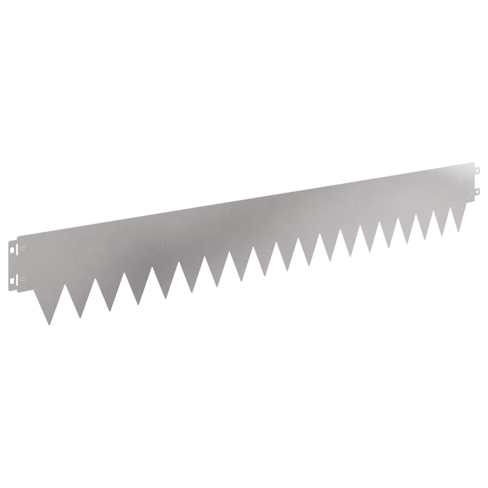 Ograda oko Travnjaka 30 pcs 103 x 15 cm metal Srebrna