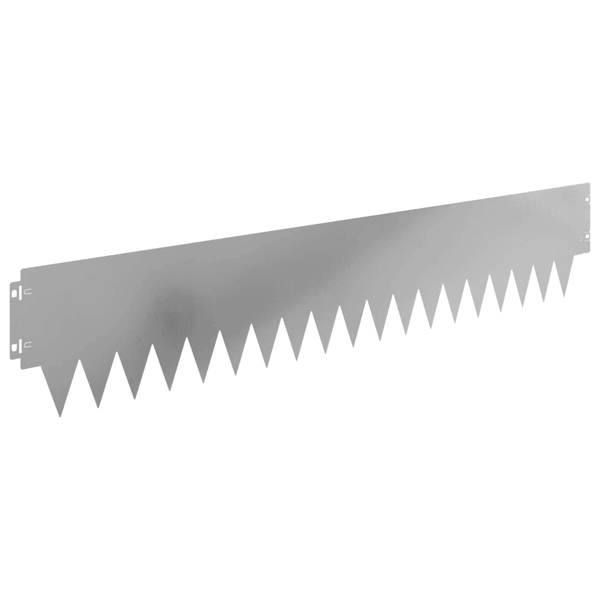 Ograda oko Travnjaka 20 pcs 103 x 20 cm metal Srebrna