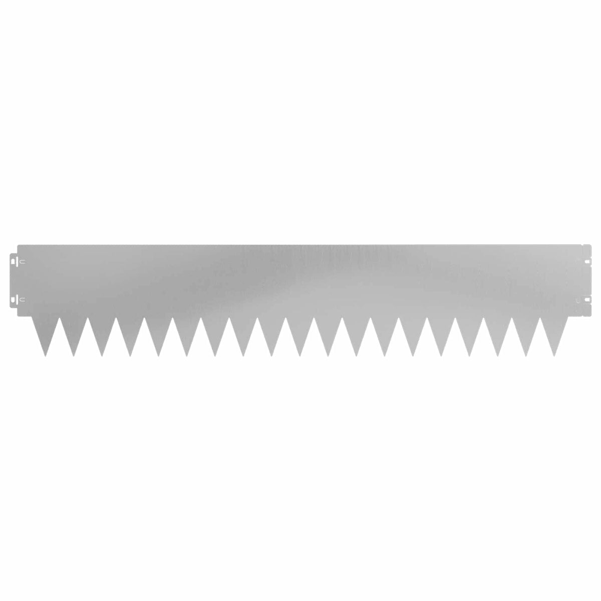 Ograda oko Travnjaka 20 pcs 103 x 20 cm metal Srebrna