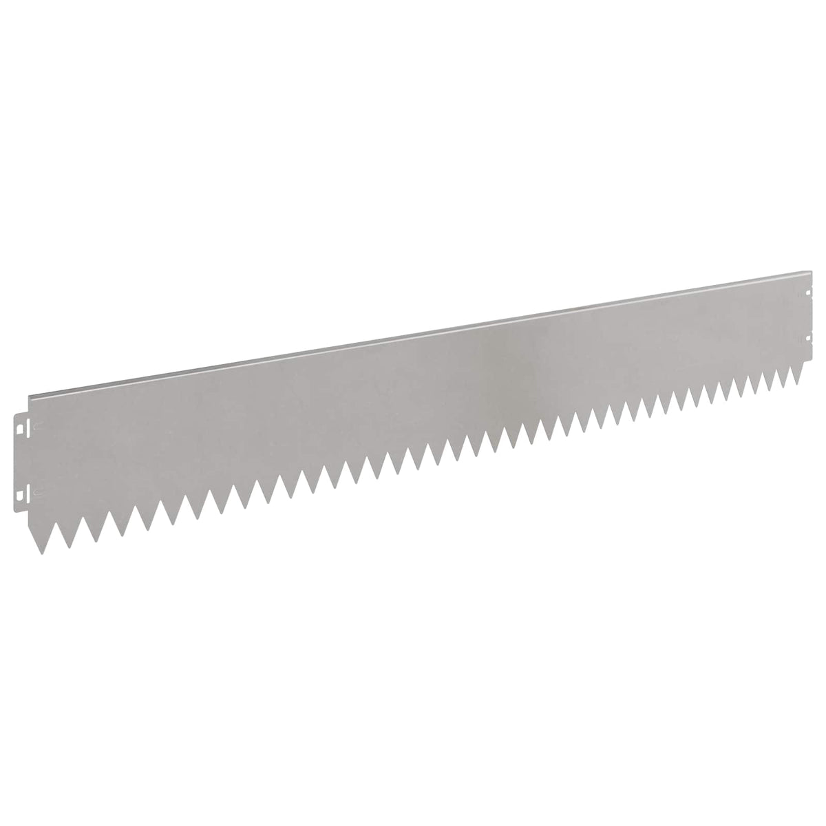Ograda oko Travnjaka 10 pcs 103 x 15 cm Čelik Srebrna