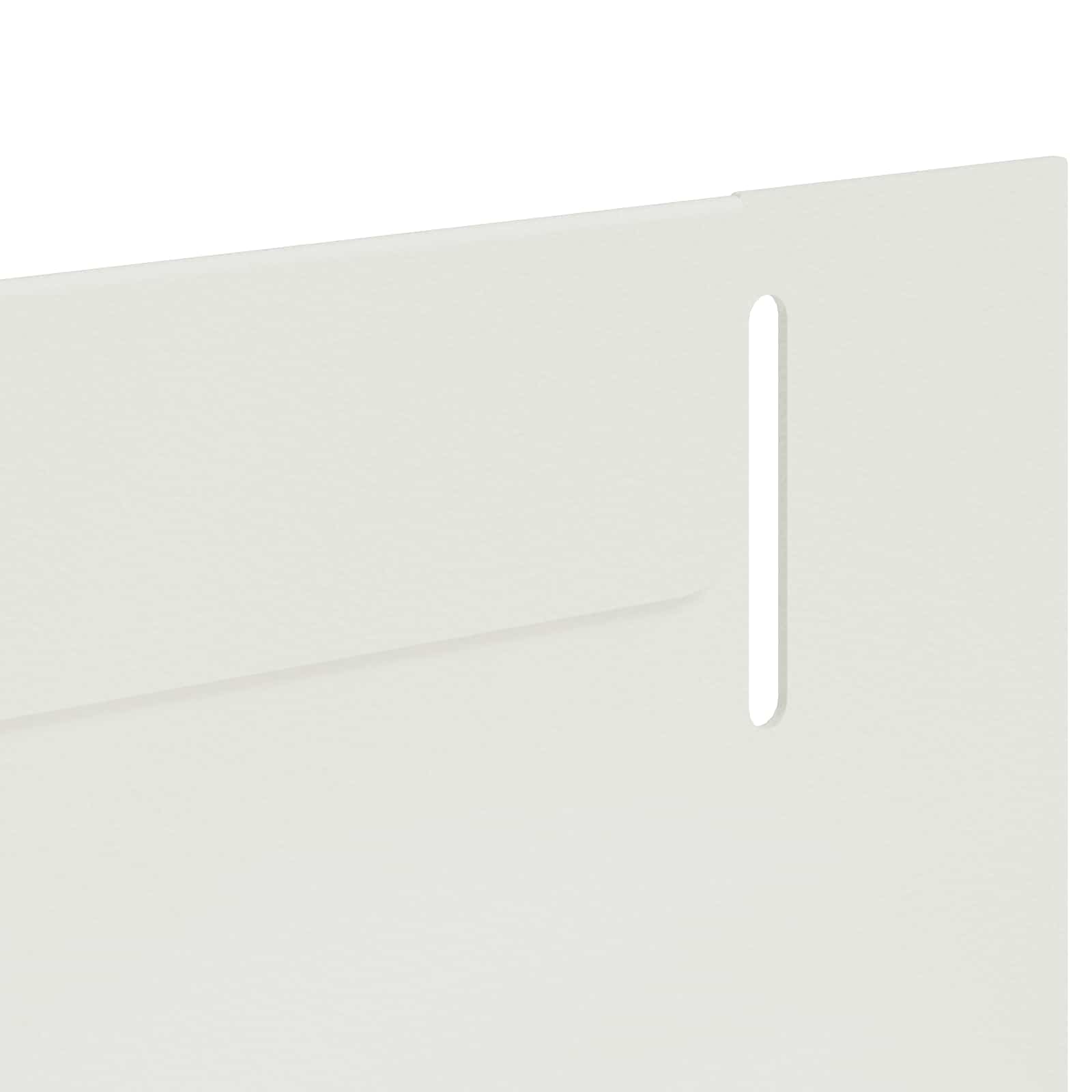 Ograda oko Travnjaka 20 pcs 102 x 4 x 4 cm Čelik Bijela