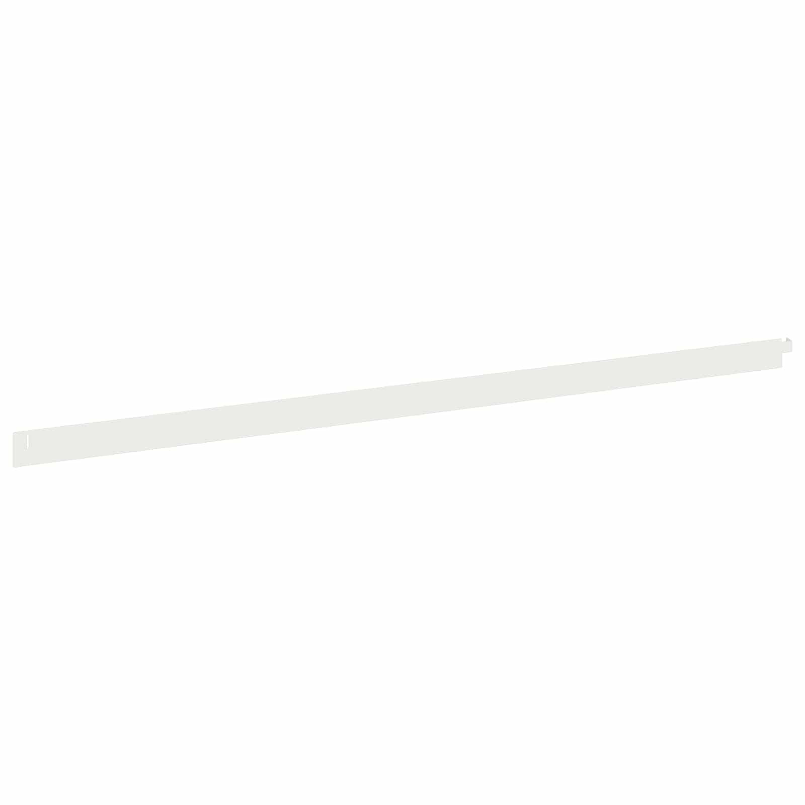 Ograda oko Travnjaka 30 pcs 102 x 4 x 4 cm Čelik Bijela