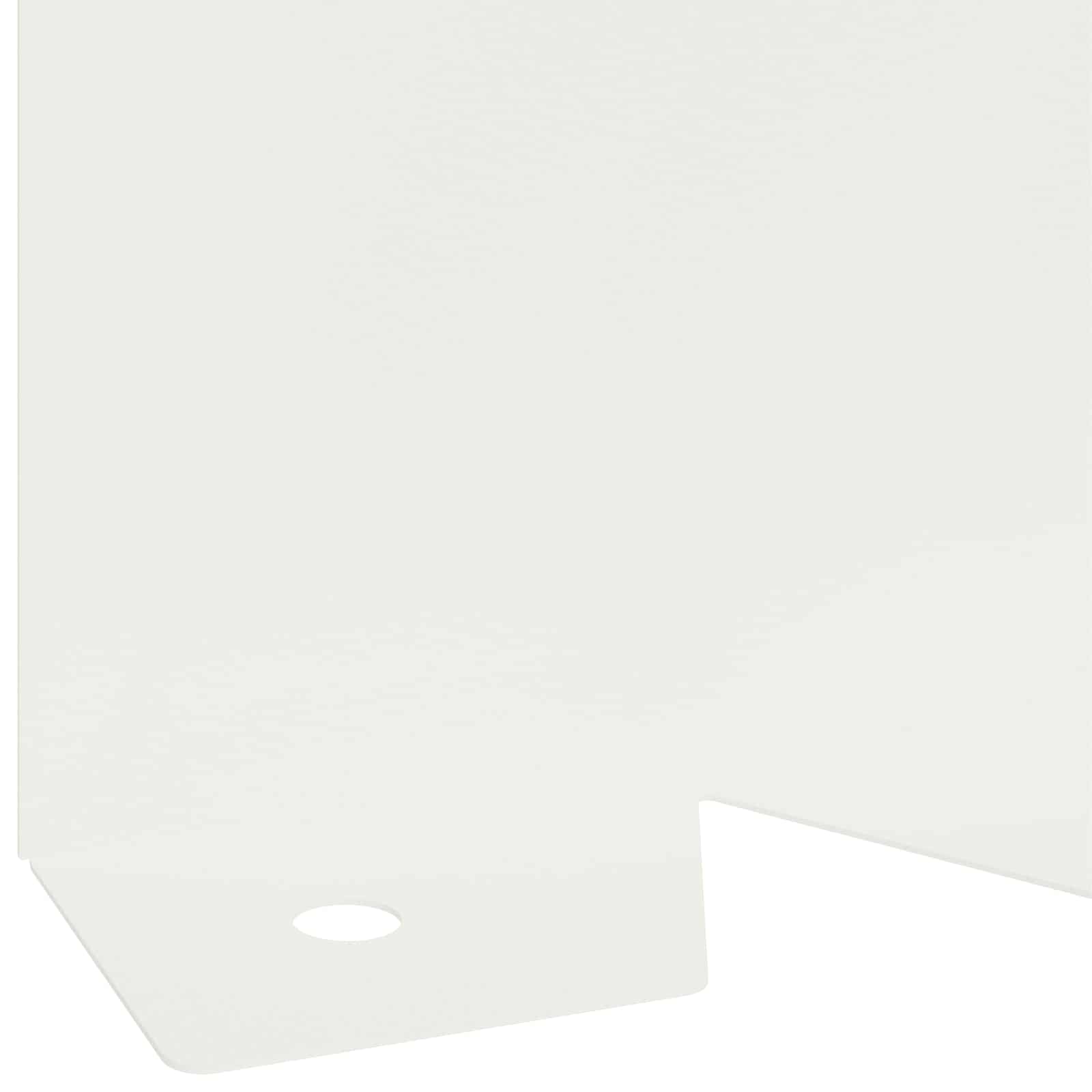 Ograda oko Travnjaka 20 pcs 102 x 10 x 4 cm Čelik Bijela