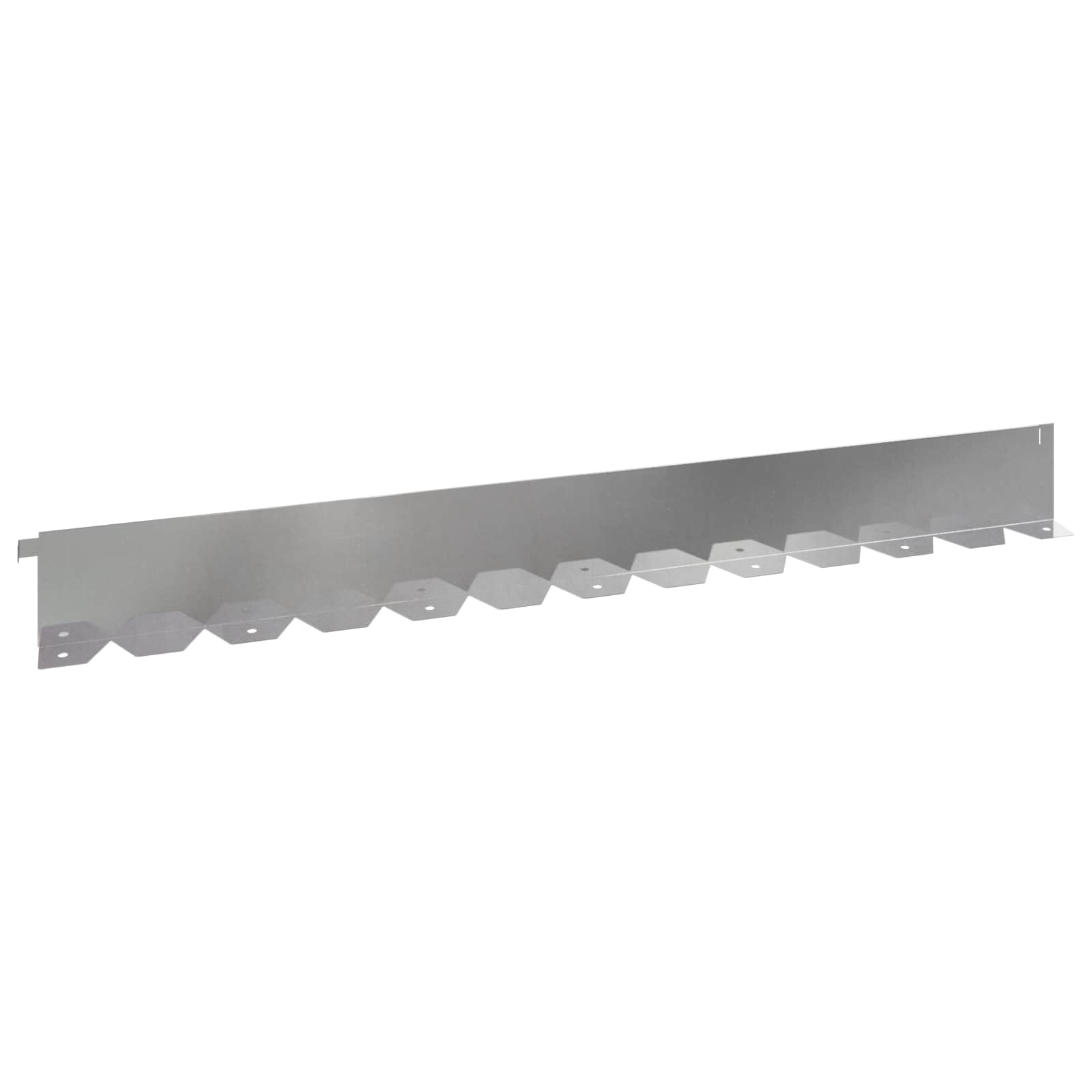 Ograda oko Travnjaka 10 pcs 102 x 10 x 4 cm Čelik Srebrna